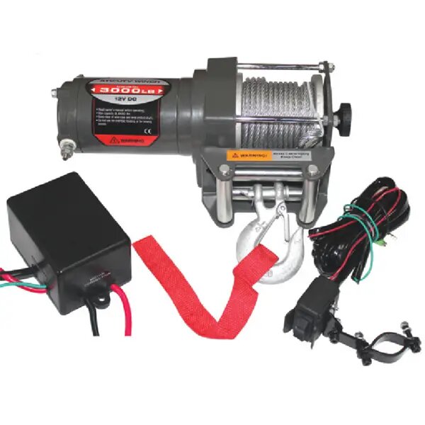 3000 lb 12V Electric ATV UTV Winches