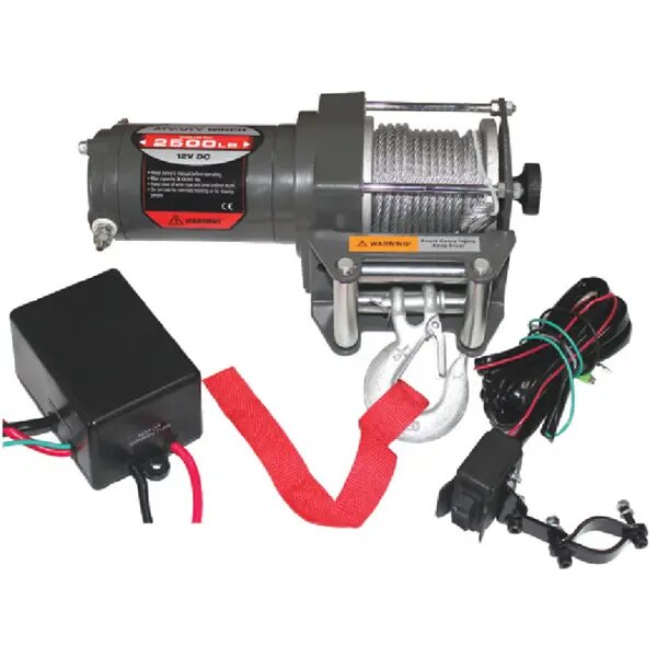 2500 lbs 12V Electric ATV UTV Winches