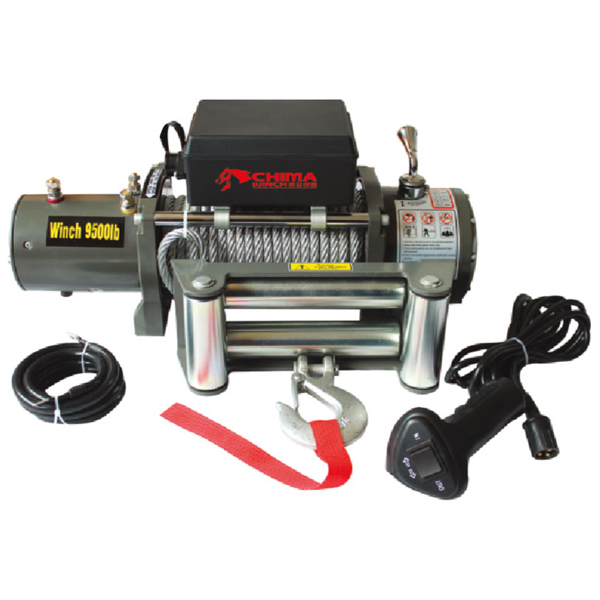 9500 lbs 12V DC Electric Winch